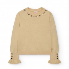 BOBOLI παιδικό πουλόβερ κορίτσι 722247-7432 μπεζ